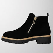 Elma™ | Women's shoe with round toe and side zip fastening