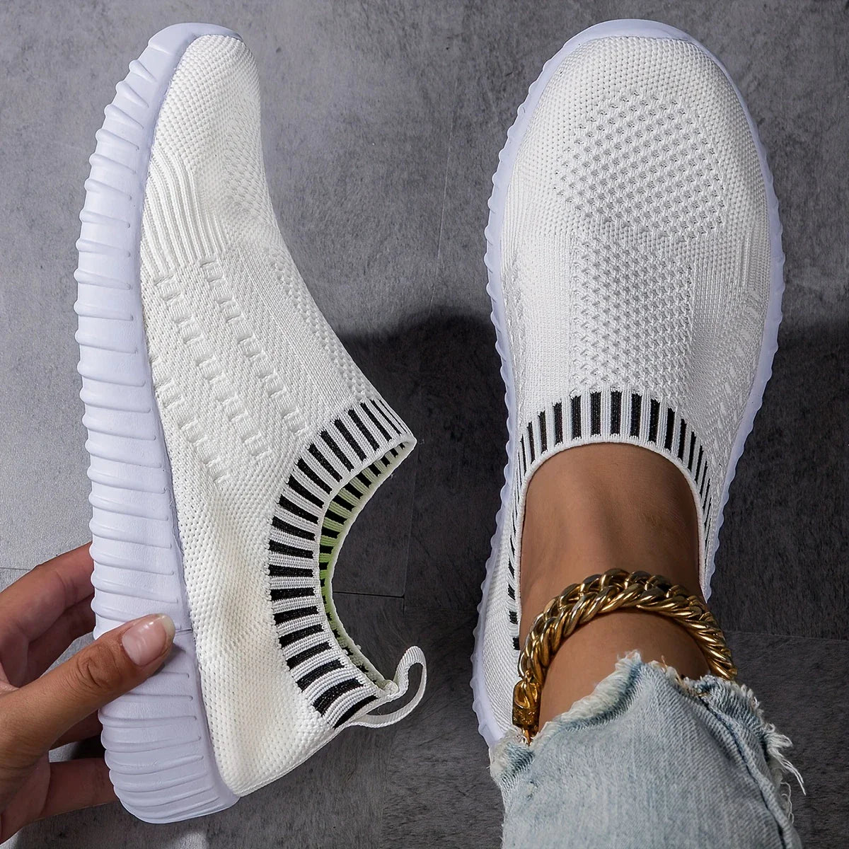 COFFS™ WOMEN'S BREATHABLE KNIT SNEAKERS