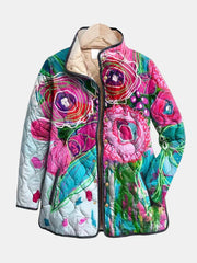 Holly™  | Elegant Floral Patterned Jacket