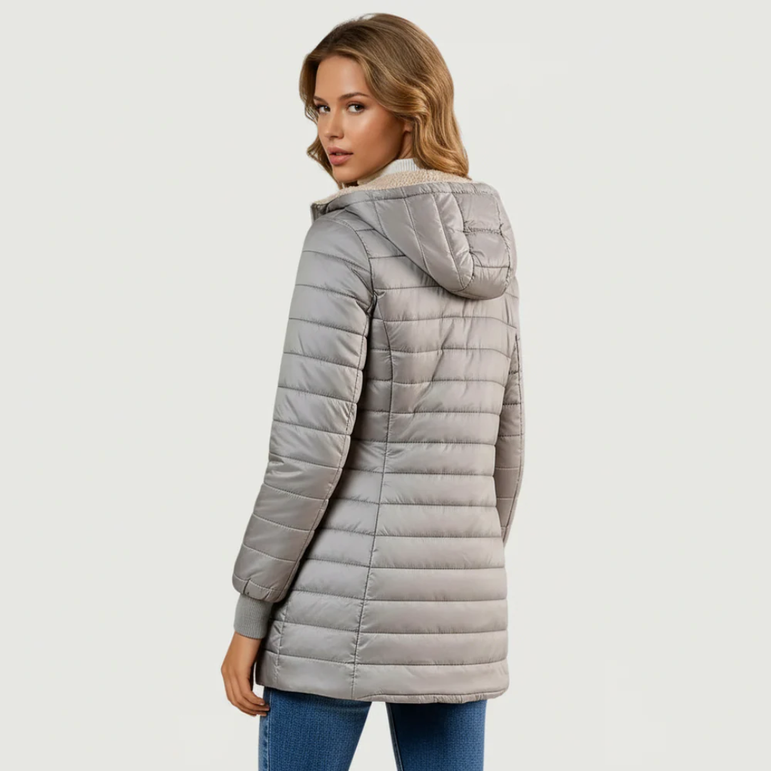 Geraldine™ | Sherpa-Lined Winter Coat