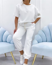 Daisy™ | Stylish Short Sleeve Set