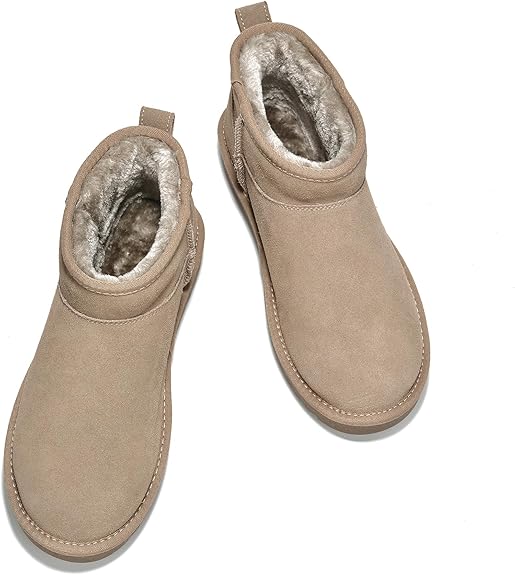 DREAM PAIRS WOMEN'S ANKLE WINTER MINI BOOTS