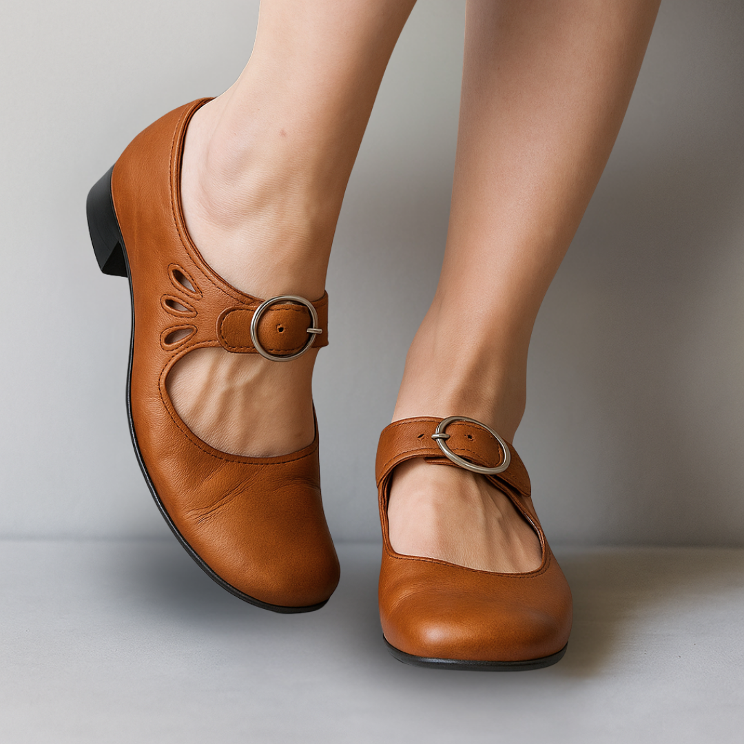 Colleen™ | Orthopedic Vegan Leather Sandals