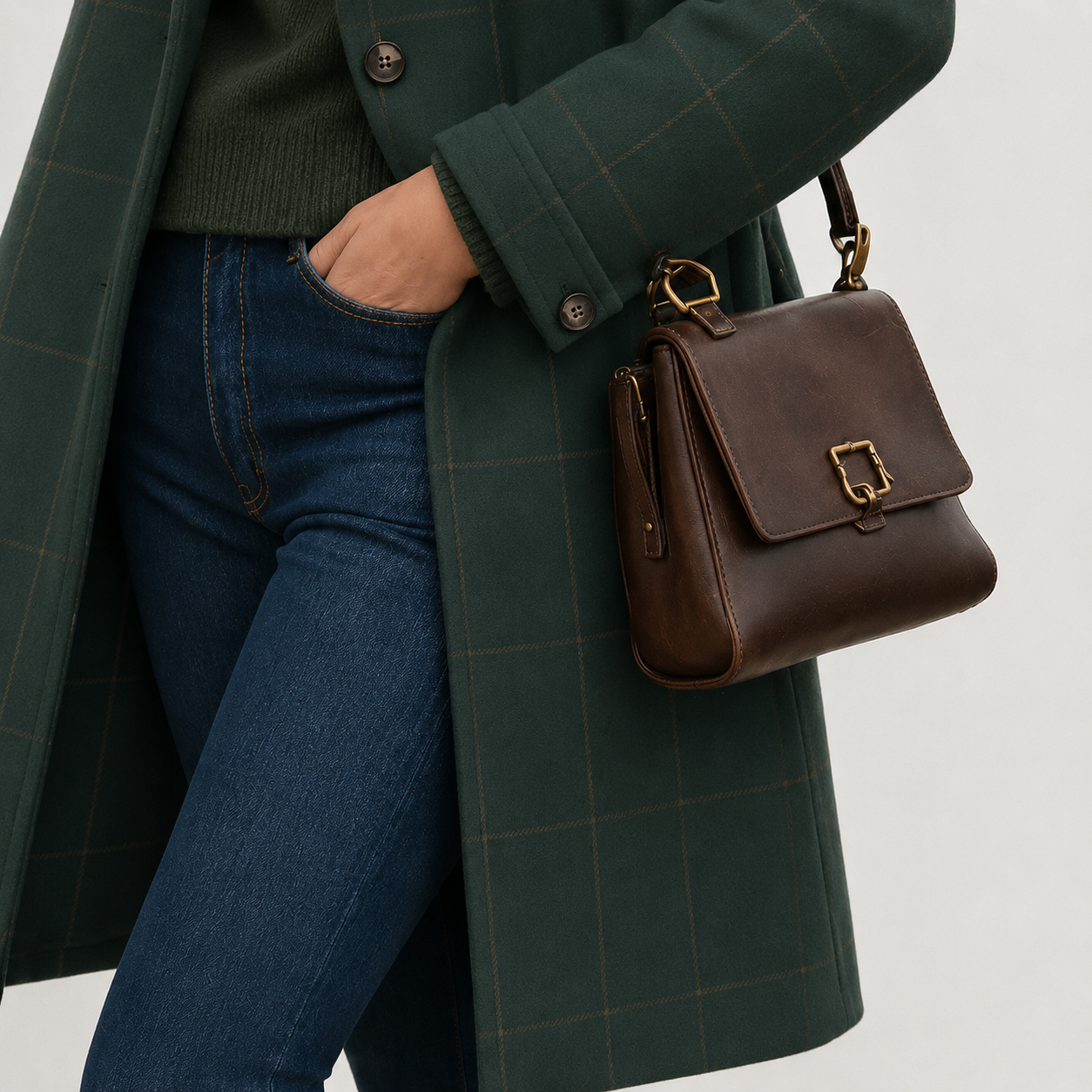 Mariza™ | Warm Fabric-Blend Overcoat
