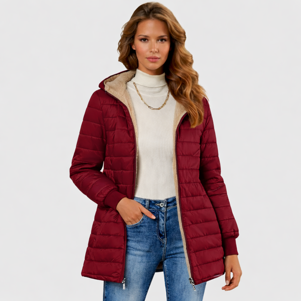 Geraldine™ | Sherpa-Lined Winter Coat