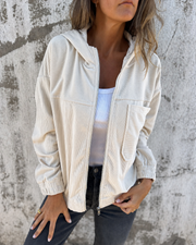 Cynthia™ | Hooded Zip Jacket