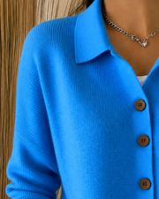 Sienna™ | Button Collar Cardigan