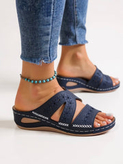 Margaux | Women's Cushioned Slip-On Sandals