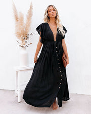 Annabelle | Women's Wrap V Neck Boho Flowy Beach Cover Up Beach