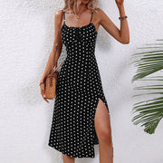 Melanie™ | Polkadot Midi Dress