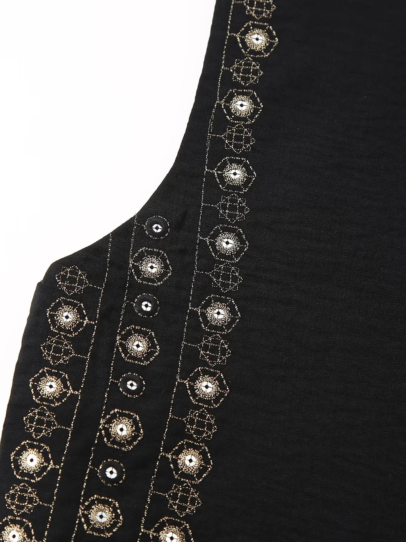 Celestia™ | Sequin Pattern Boho Vest