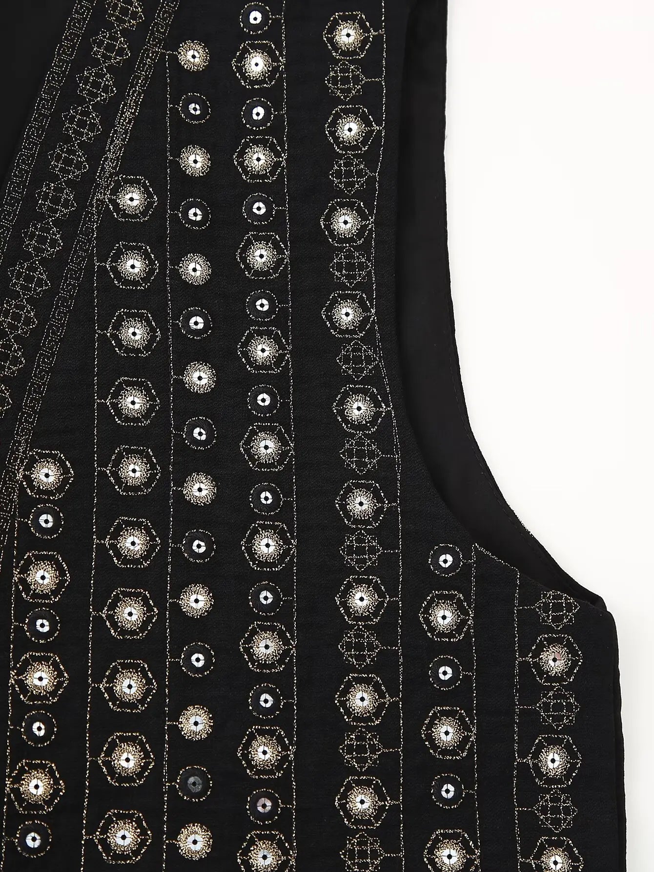 Celestia™ | Sequin Pattern Boho Vest