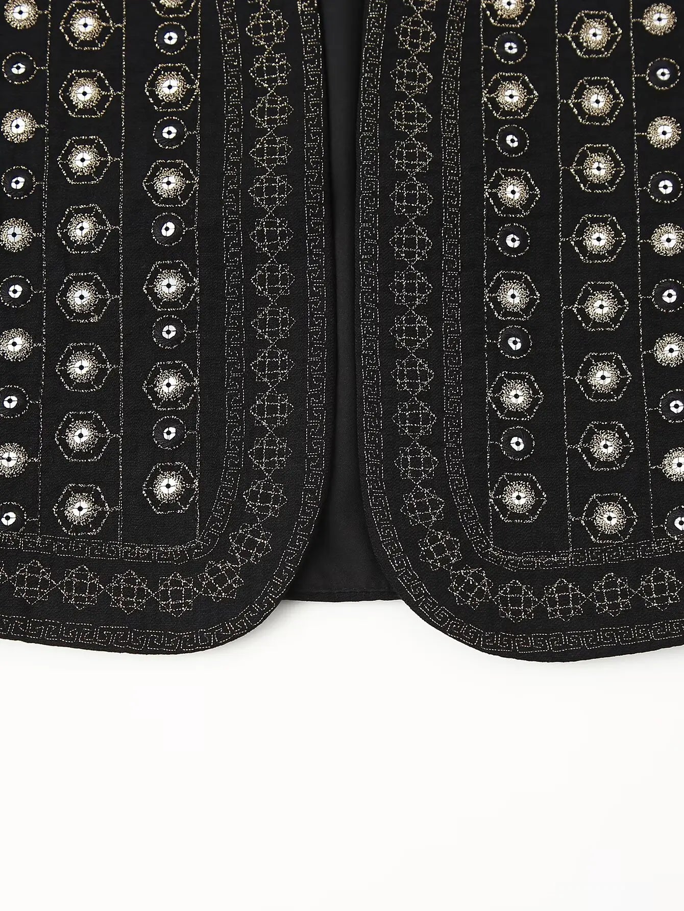 Celestia™ | Sequin Pattern Boho Vest
