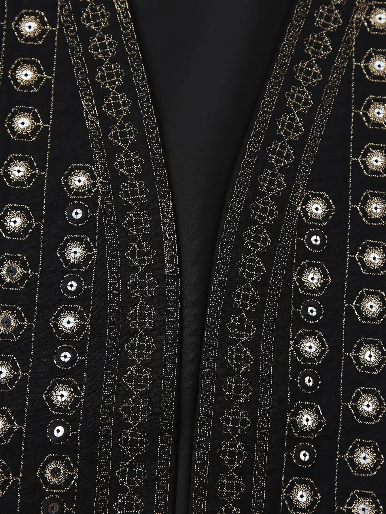 Celestia™ | Sequin Pattern Boho Vest
