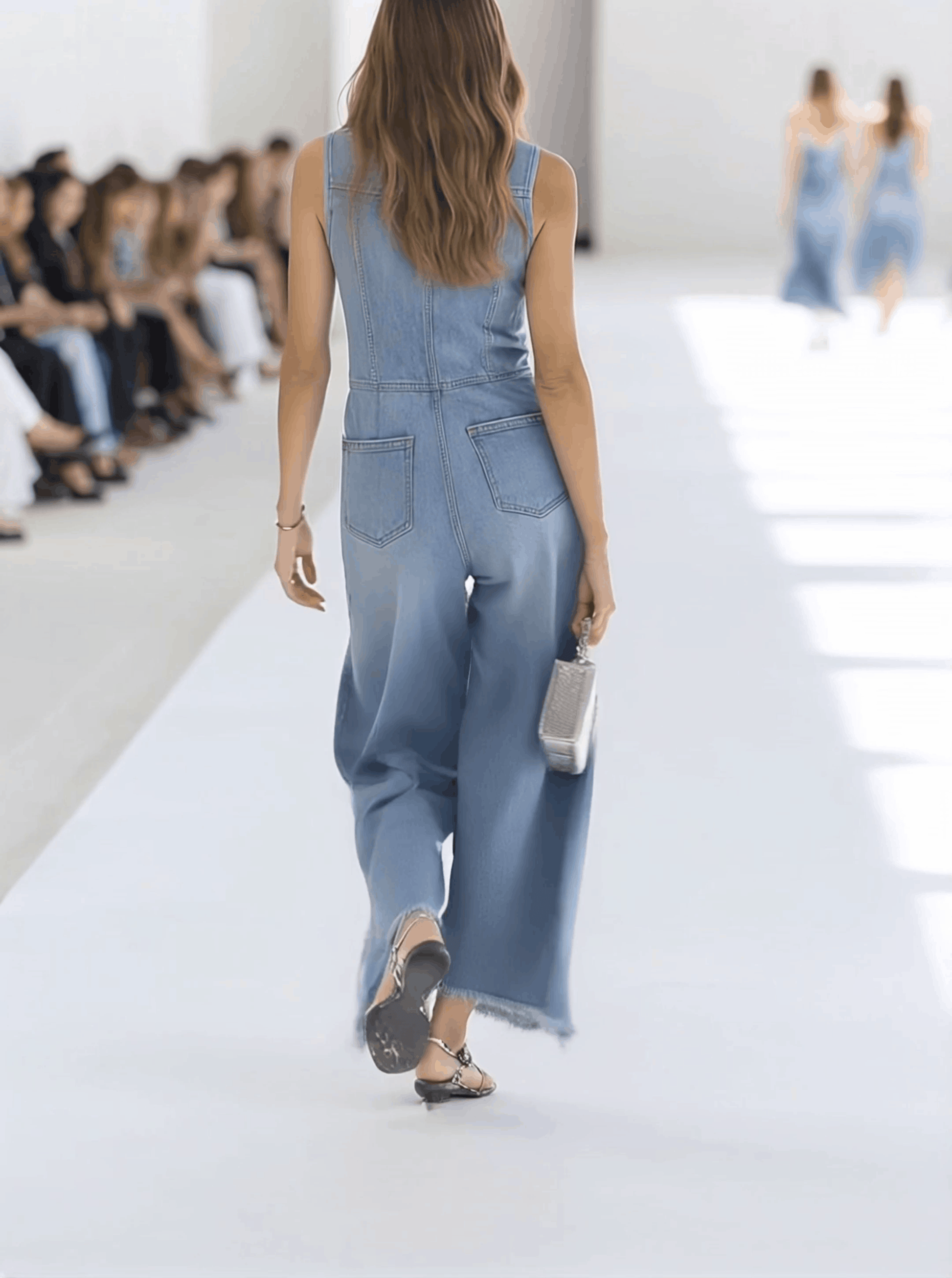 Andromeda | Women's Sleeveless Wide Leg Jumpsuit