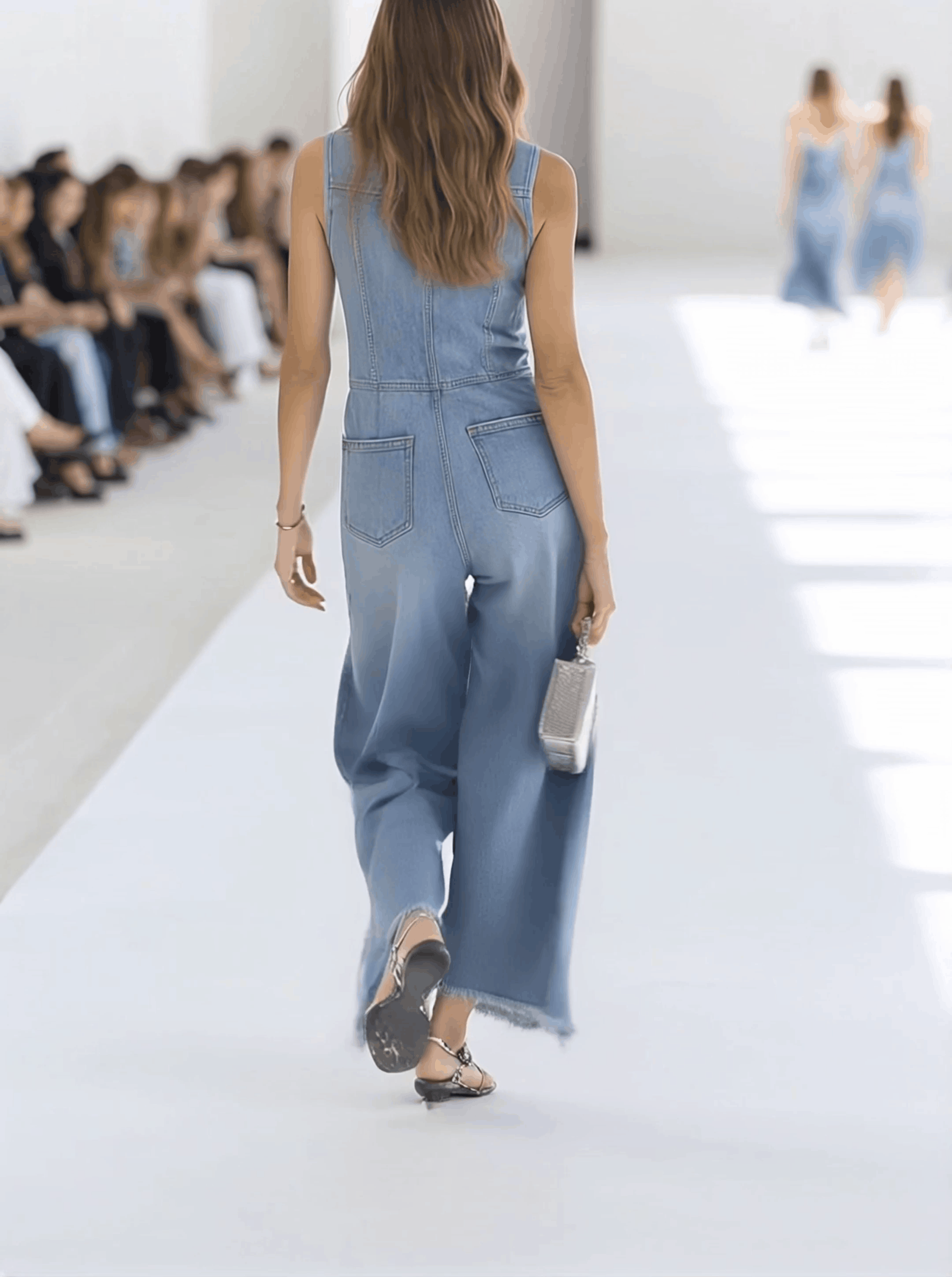 Andromeda | Women's Sleeveless Wide Leg Jumpsuit