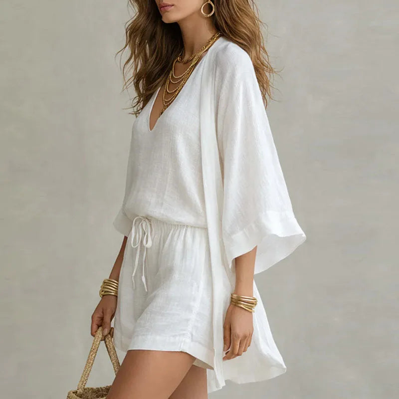 Avery | Women's Three Piece V-Neck Set