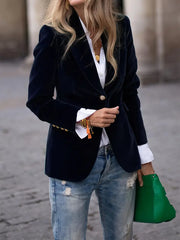 Carole™ | Elegant Velvet Blazer