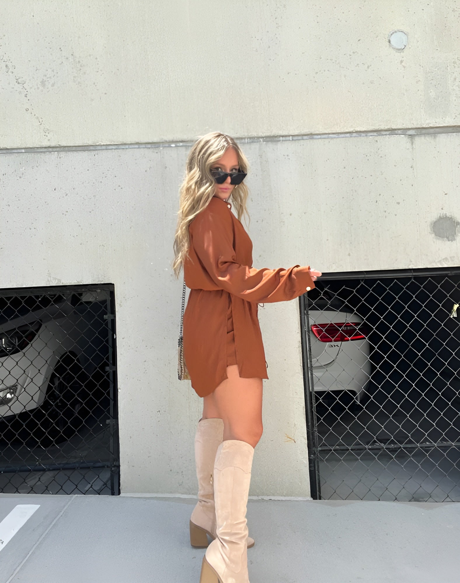 Catalina | Women's Button Down Long Sleeve Shirt Dress
