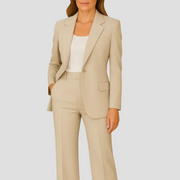 Darienne | Women's Tailored Blazer Pantsuit 2 Piece Set
