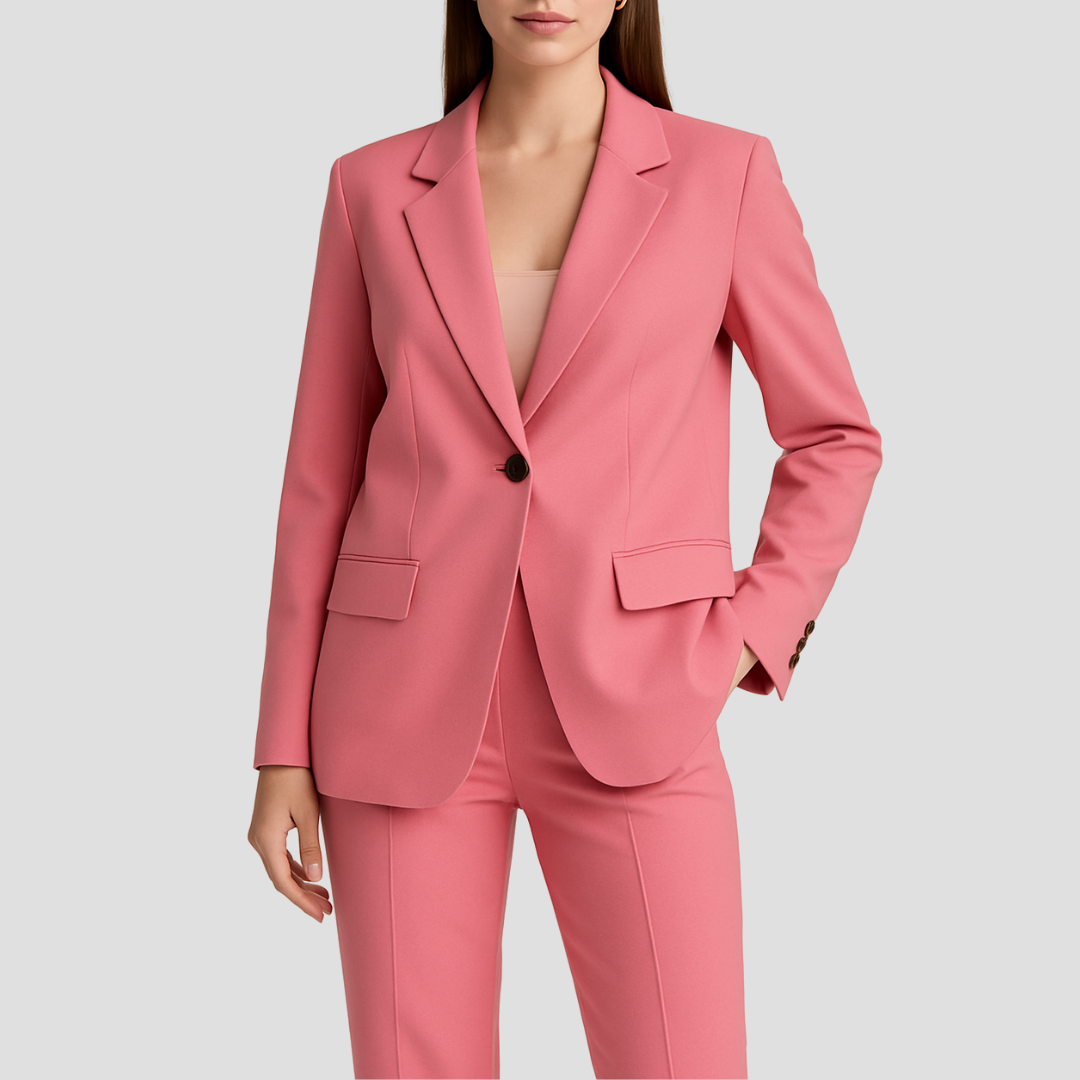 Darienne | Women's Tailored Blazer Pantsuit 2 Piece Set