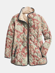 Eleanor™ | Vintage Floral Casual Quilted Jacket