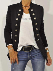 Harlow | Women's Double Breasted Military Blazer