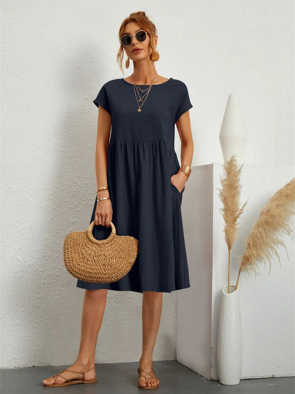 Robin™ | Casual Pocket Dress