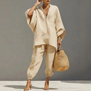 Lavinia | Women's Batwing Wide Leg Matching Set
