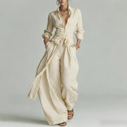 Milena | Women's Wide Leg Pants Set
