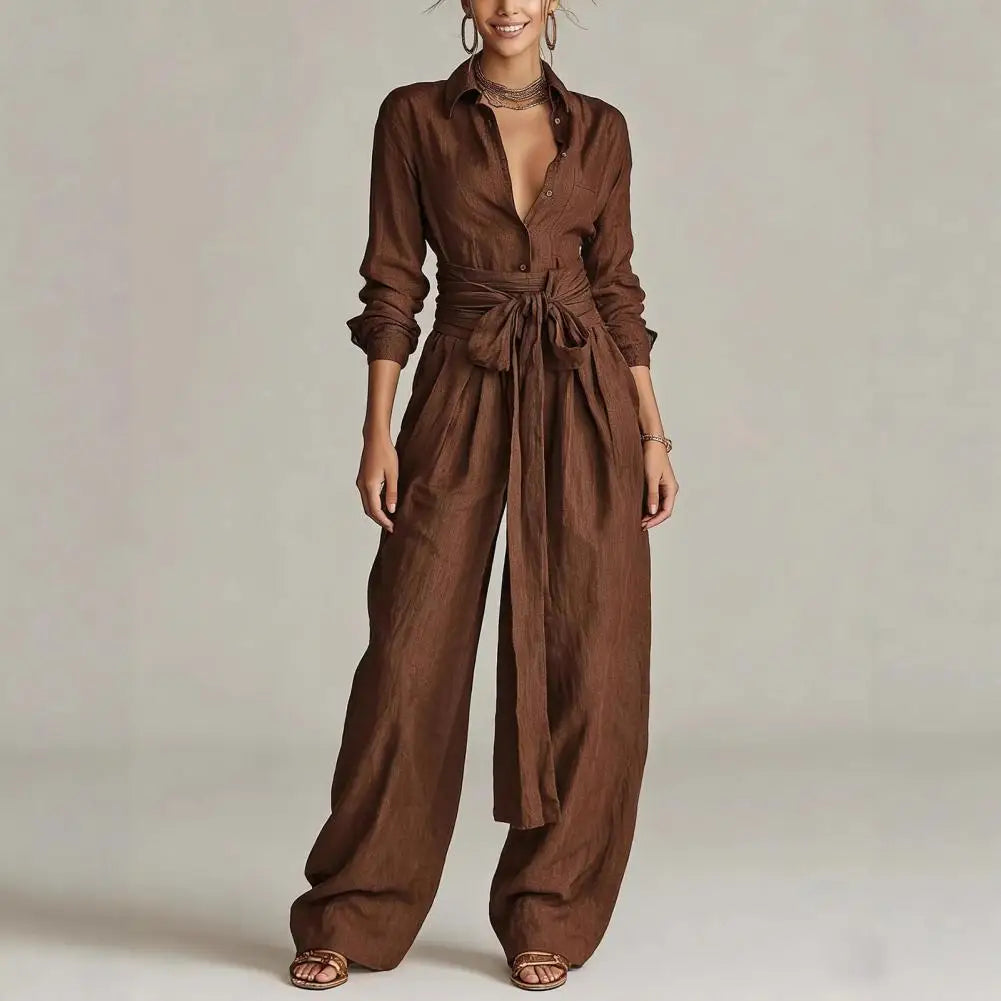 Milena | Women's Wide Leg Pants Set