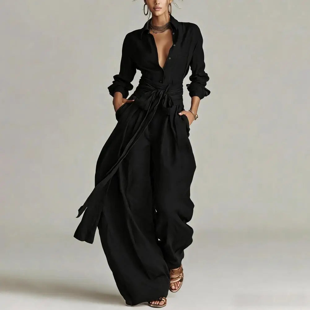 Milena | Women's Wide Leg Pants Set