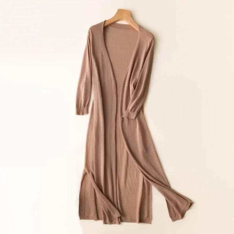 Miriam | Women's Open Front Long Sleeve Cardigan