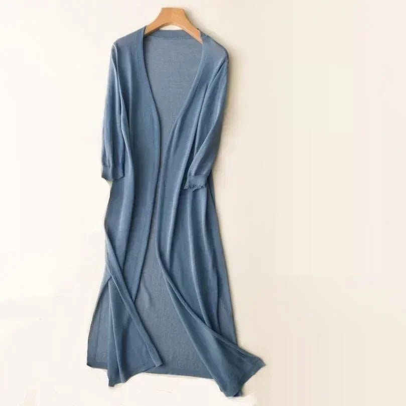 Miriam | Women's Open Front Long Sleeve Cardigan