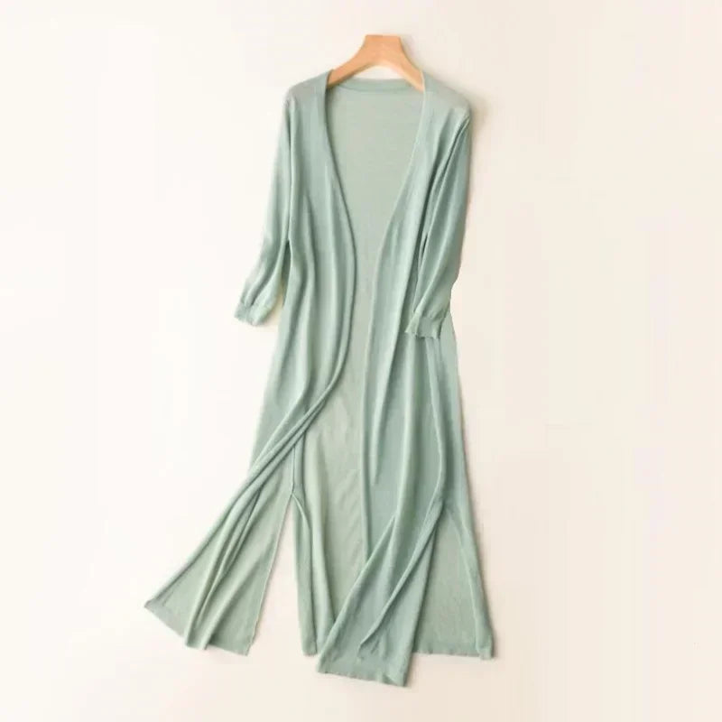 Miriam | Women's Open Front Long Sleeve Cardigan
