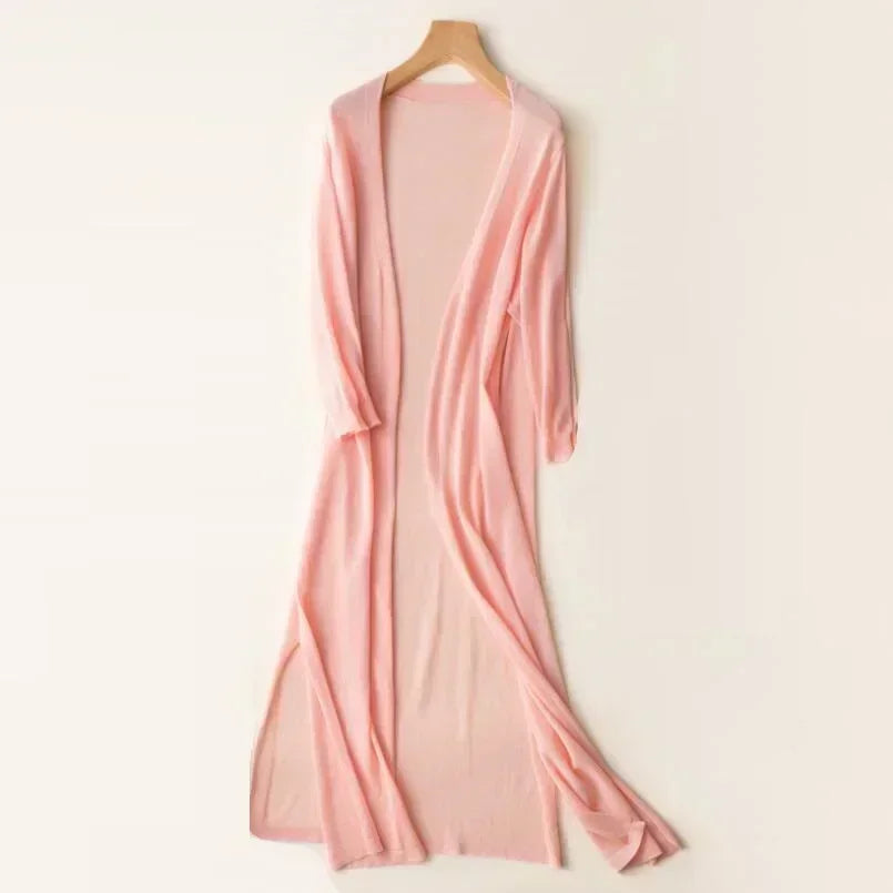 Miriam | Women's Open Front Long Sleeve Cardigan