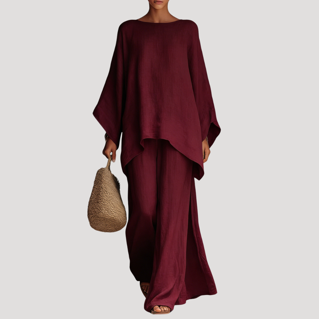 Nadia | Women's Relaxed Wide Leg Co Ord Set