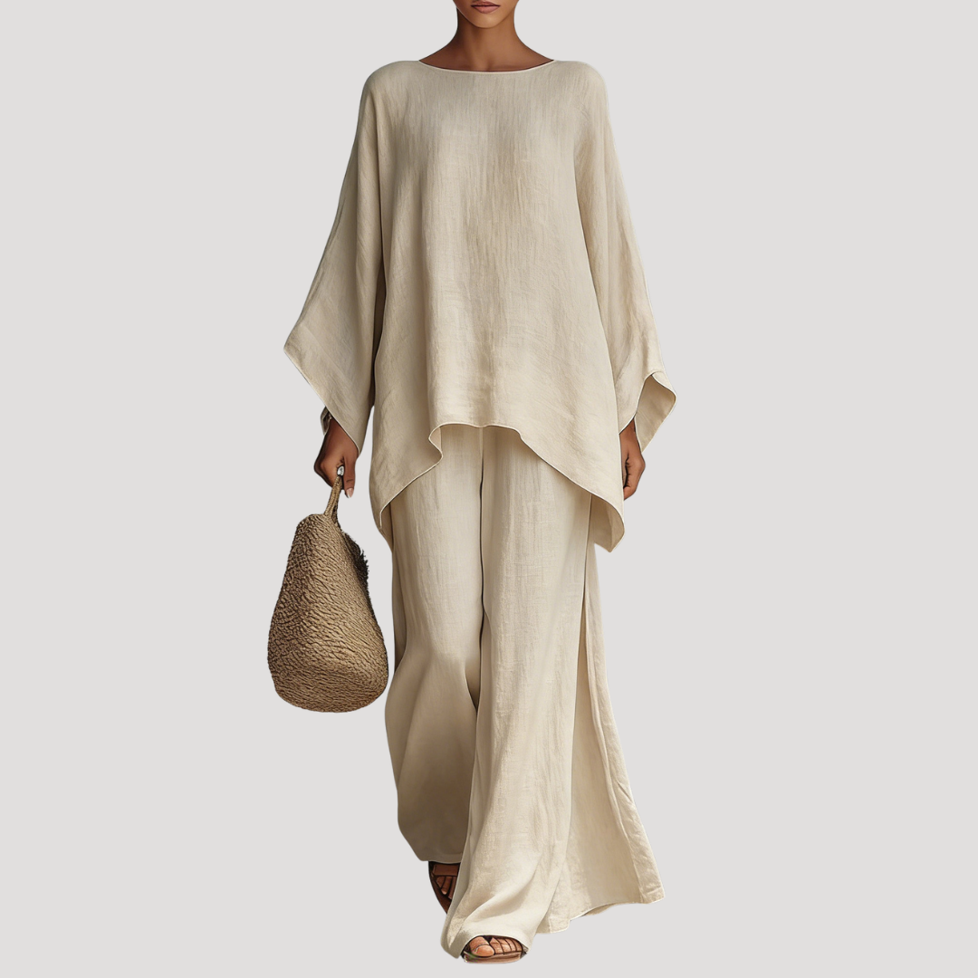 Nadia | Women's Relaxed Wide Leg Co Ord Set