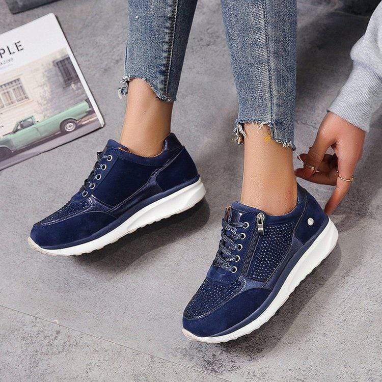 Nora | Women's Platform Lace Up Sneakers