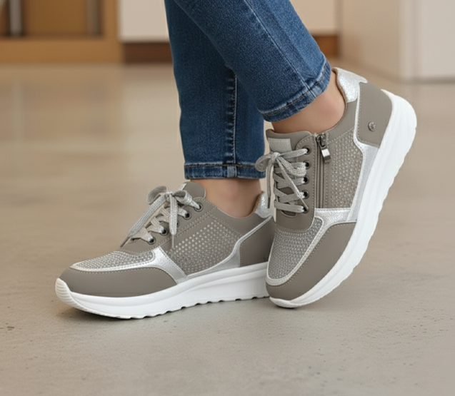 Nora | Women's Platform Lace Up Sneakers