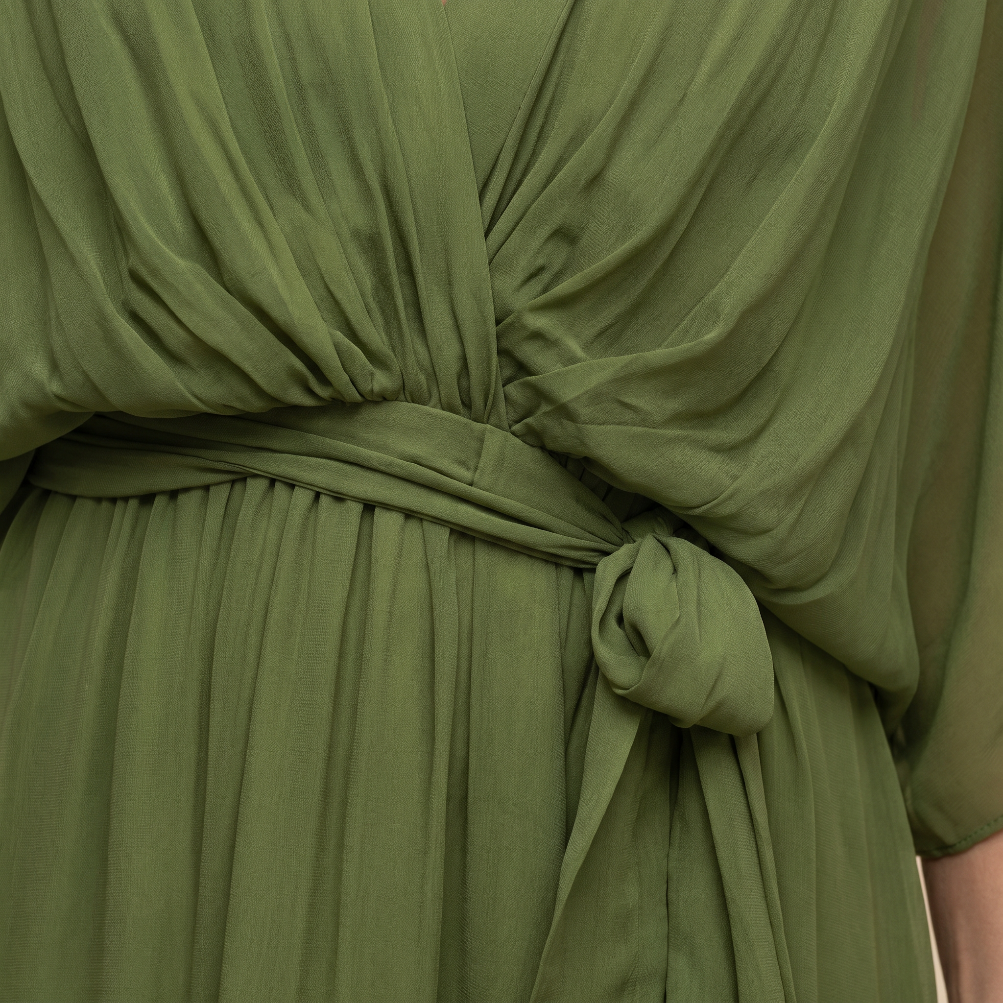 Penelope | Women's V-Neck Wrap Midi Dress