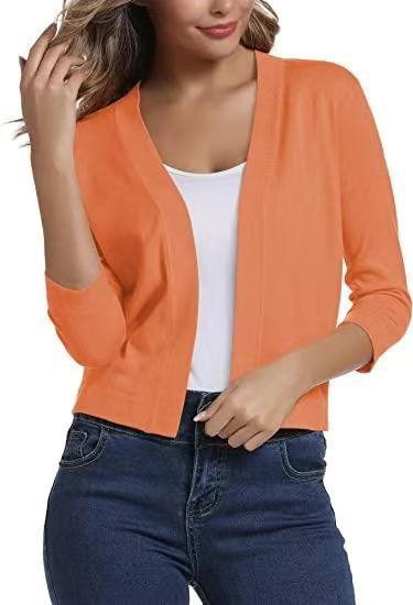 Scarlett | Women's Open Front 3/4 Sleeve Cardigan