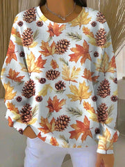 Marlowe™ | Cozy Maple Leaf Sweatshirt