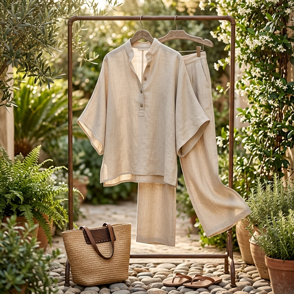 Tabitha | Women's Button Up Blouse Relaxed Set