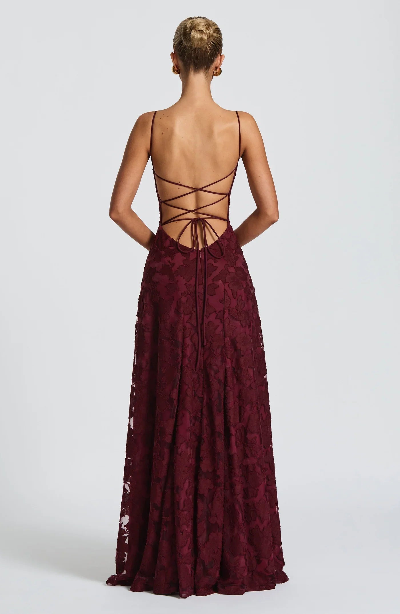 Taleah | Women's Floral A-Line Maxi Wedding Guest Dress