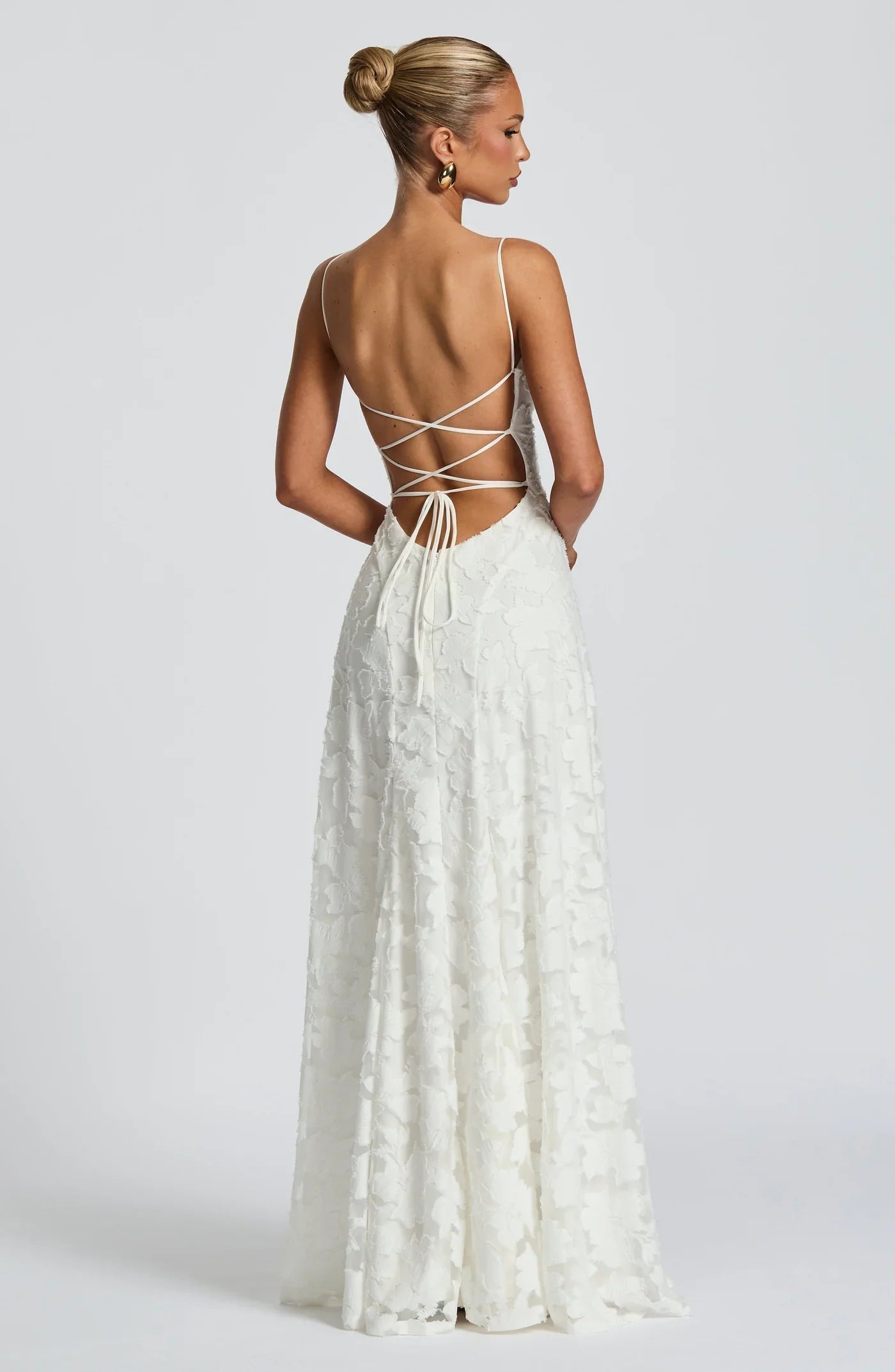 Taleah | Women's Floral A-Line Maxi Wedding Guest Dress