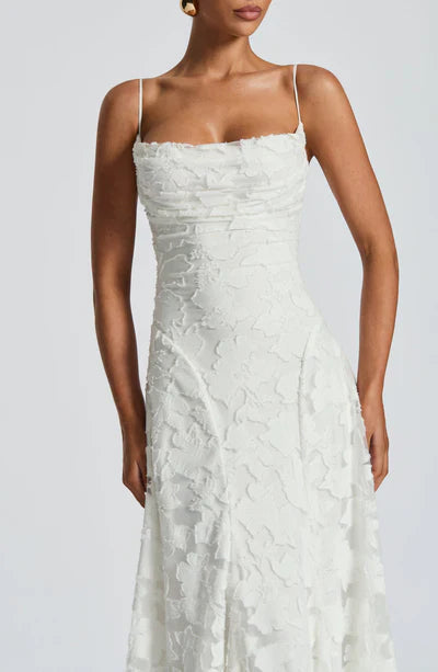 Taleah | Women's Floral A-Line Maxi Wedding Guest Dress