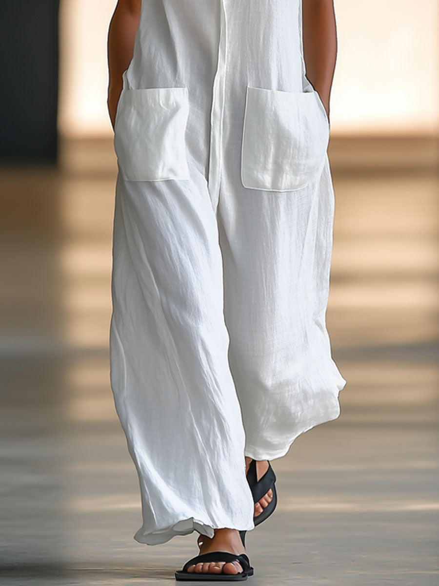 Tempest | Women's Sleeveless Wide Leg Jumpsuit